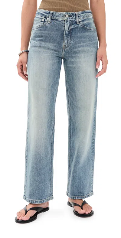 Moussy Vintage Idabel Straight Jeans Light Blue