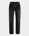 MOUSSY VINTAGE IONA STRAIGHT LOW-RISE JEANS