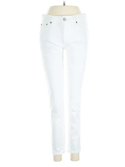 Pre-owned Moussy Vintage Jeans In White