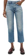Moussy Vintage Kossuth Boys Pants Light Blue In Light Blue
