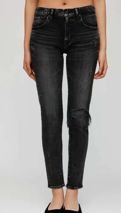 Moussy Vintage Lenwood Skinny Jean In Black