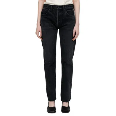 Moussy Vintage Mckinley Straight Jean In Black