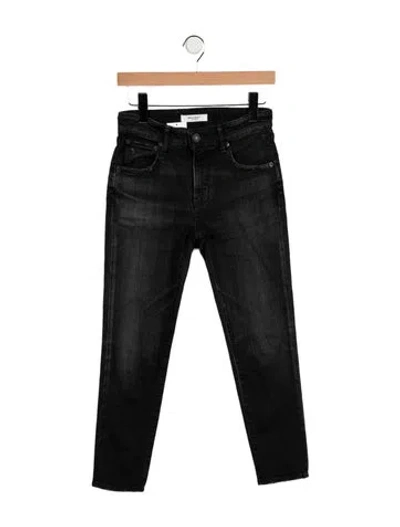 Pre-owned Moussy Vintage Mid-rise Skinny Leg Jeans In Blue