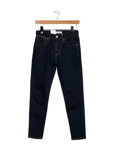 Pre-owned Moussy Vintage Mid-rise Skinny Leg Jeans W/ Tags In Blue