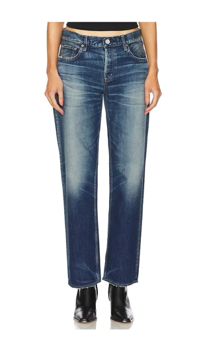 Moussy Vintage Minneola Straight In Blue