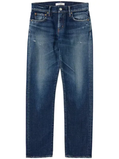 Moussy Vintage Moonachie Slim-fit Jeans In Blue