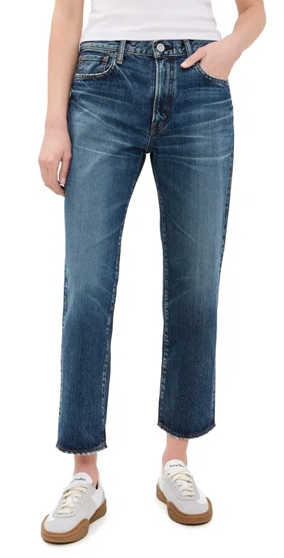 Moussy Vintage Mv Jessamine Boys Jeans Dark Blue
