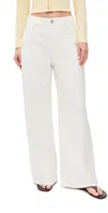 Moussy Vintage Mv Tribeca Super Wide Pants White