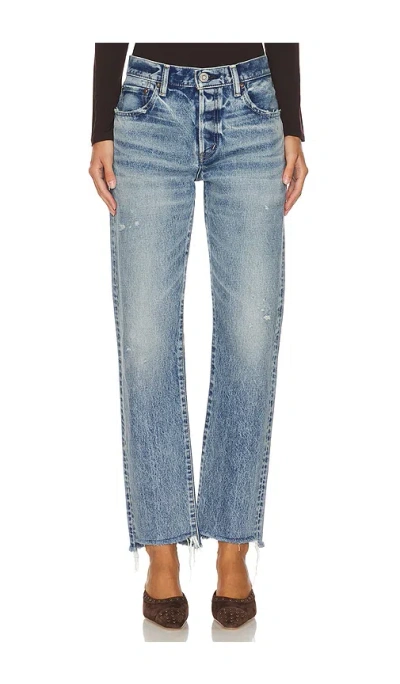 Moussy Vintage Nokomis Straight In Ltblu
