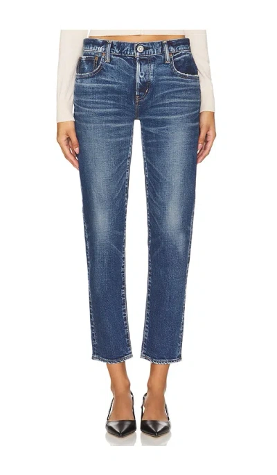 Moussy Vintage Okahumpka Tapered In Blue