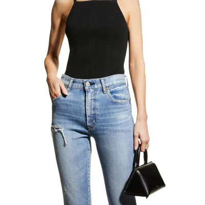 Moussy Vintage Packed Neck Cami In Black