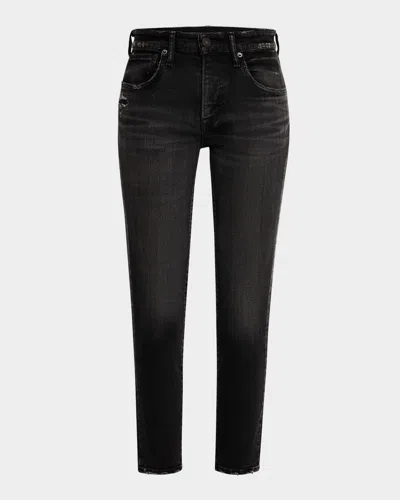 Moussy Vintage Pickels Skinny Jeans In Blk