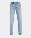 Moussy Vintage Princeton Slim Straight Jeans In Blue