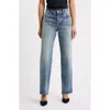 Moussy Vintage Ravencrest Straight Leg Jeans In Blue