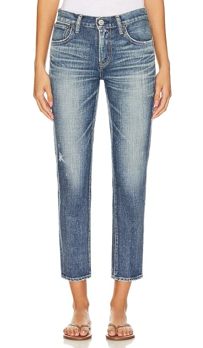 Moussy Vintage Roseleigh Skinny In Dark Blue