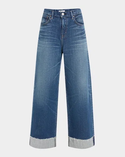 Moussy Vintage Salisbury Wide Cuffed Jeans