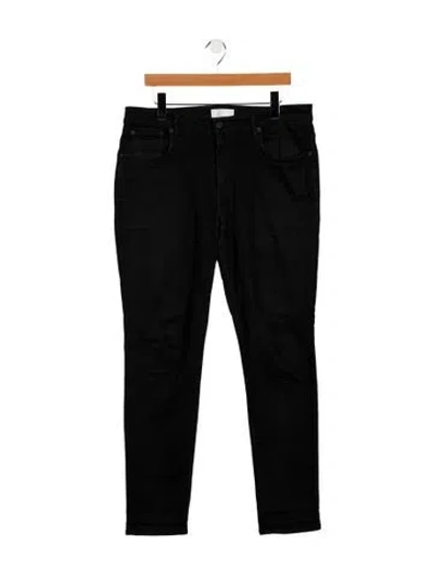 Pre-owned Moussy Vintage Skinny Jeans In Black