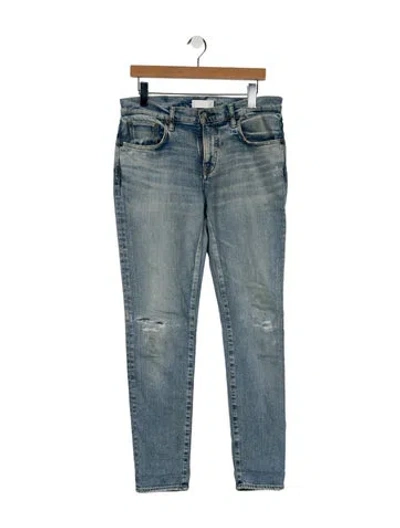 Pre-owned Moussy Vintage Skinny Jeans In Blue