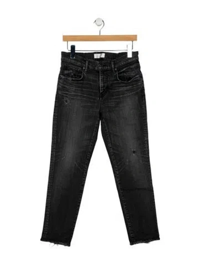 Pre-owned Moussy Vintage Skinny Jeans In Gray