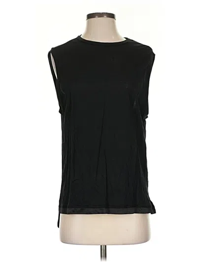 Pre-owned Moussy Vintage Sleeveless Blouse In Black