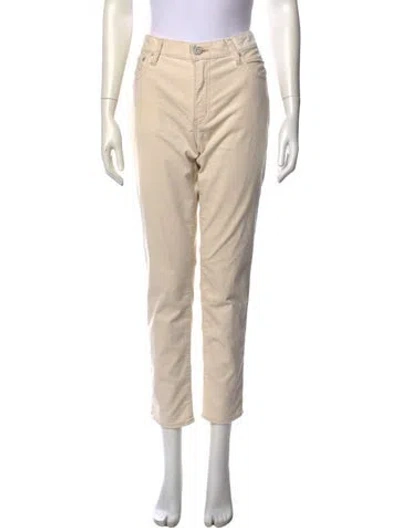 Pre-owned Moussy Vintage Straight Leg Pants In Neutral