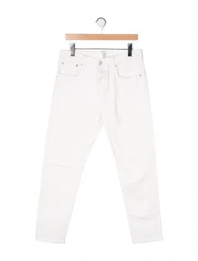Pre-owned Moussy Vintage Straight-leg Jeans In Neutral