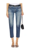 Moussy Vintage Sycamore Tapered In Blue