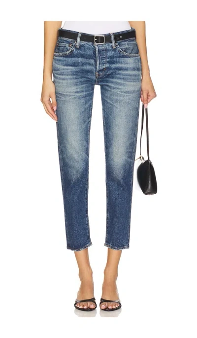 Moussy Vintage Sycamore Tapered In Blue