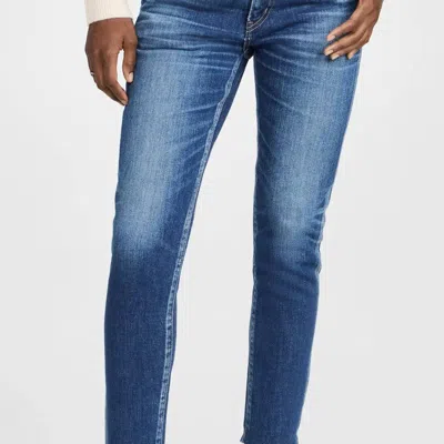 Moussy Vintage Warren Skinny Jeans In Blue