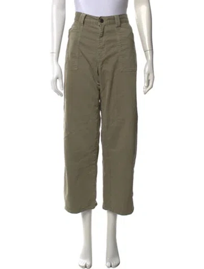 Pre-owned Moussy Vintage Wide Leg Pants In Neutral