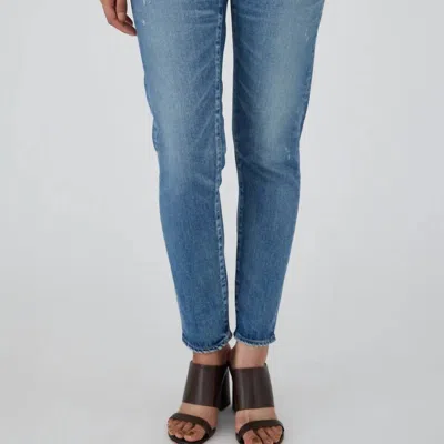 Moussy Vintage Women's Avenal Tapered Jeans In Blue