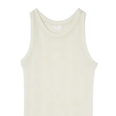 Moussy Vintage Women's Bleed Speed Tank Top In Off White