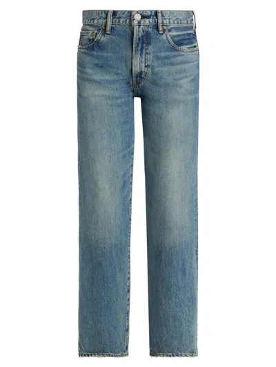 Moussy Vintage Women's Lafayette Straight-leg Jeans In Blue