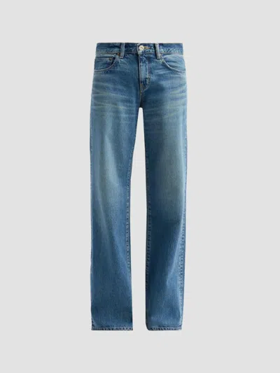 Moussy Vintage Women's Missouri Low-rise Wide-leg Jeans In Blue
