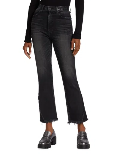 Moussy Vintage Women's  High Rise Alhambra Jeans In Black