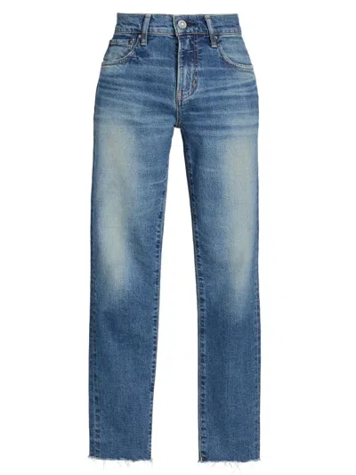 Moussy Vintage Vizcaya Skinny Jeans In Blue