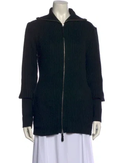 Pre-owned Moussy V-neck Sweater In Red