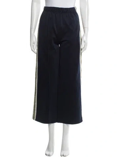 Pre-owned Moussy Wide Leg Pants In Blue