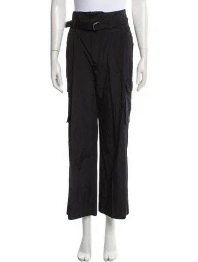Pre-owned Moussy Wide Leg Pants In Gray