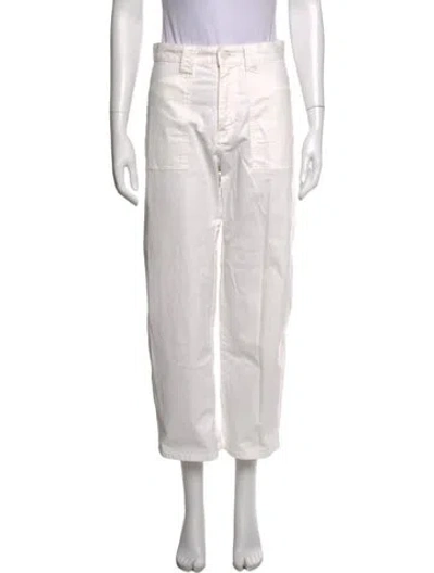 Pre-owned Moussy Wide Leg Pants In Neutrals
