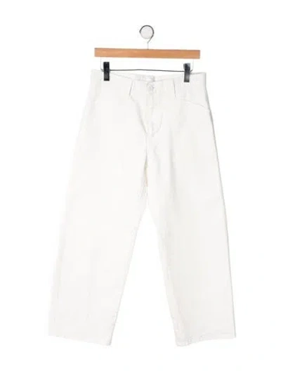 Pre-owned Moussy Wide Leg Pants In Neutrals