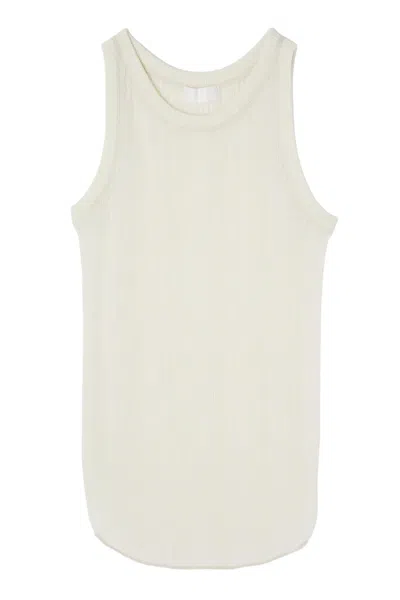 Moussy Women's Bleed Speed Tank Top In Off White In Beige