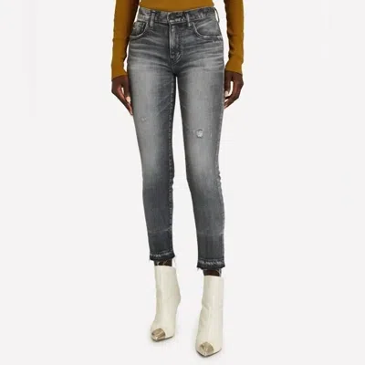 Moussy Women's Cadet Skinny Jean In Light Black