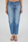Moussy Women's Maplecrest Boy Pants In Blue In Blue