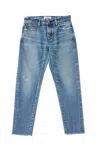 Moussy Women's Mv Clewiston Tapered Pants In Blue In Blue