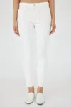 Moussy Buffalo Skinny Jeans In White