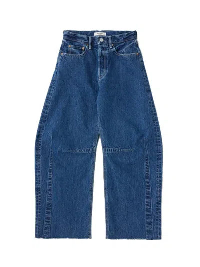Moussy Women's Orchards Cocoon Jeans In Blue