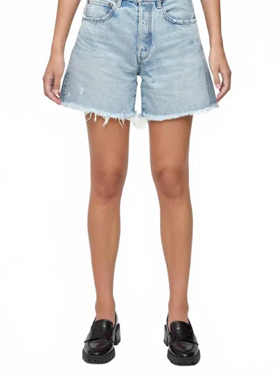 Moussy Women's Vintage Nolita Denim Shorts In Light Blue