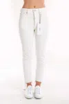 Moussy Women's Viper Tapered Pants In Hi White In White
