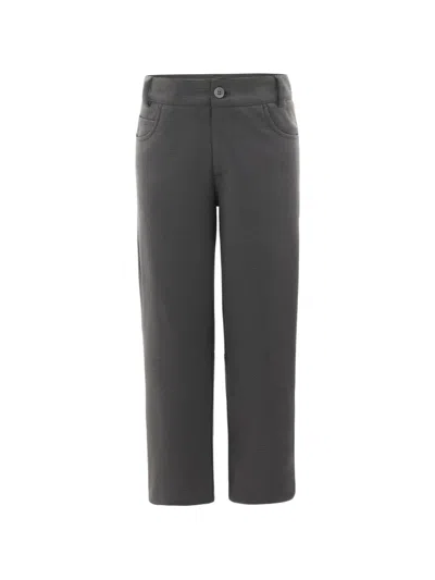 Moustache Kids' Athleisure Slim-fit Trousers In Gray